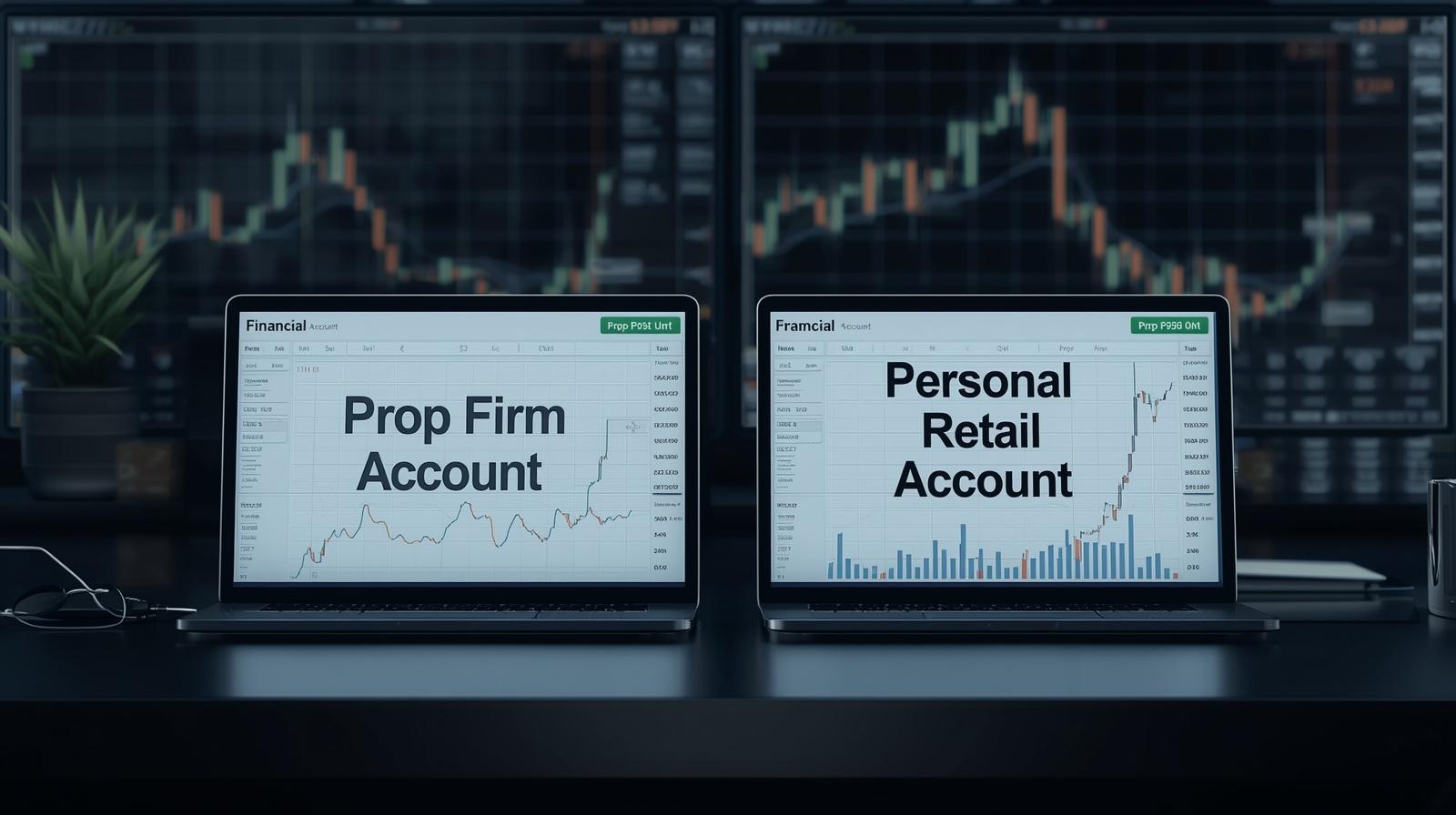 What Is the Difference Between a Prop Firm Account and a Personal Retail Account?