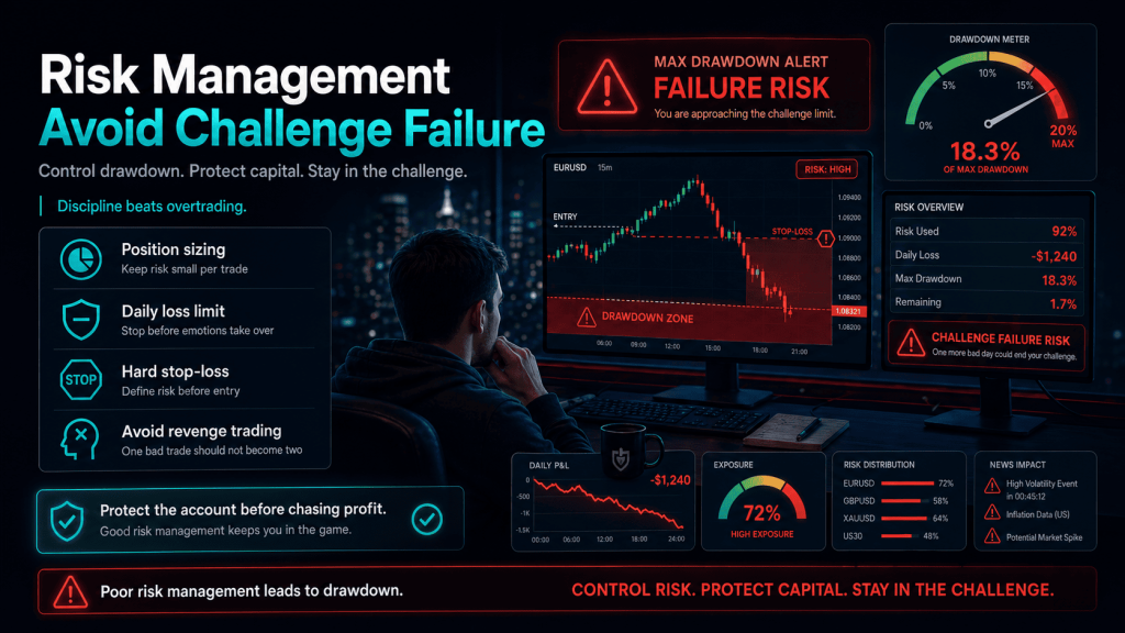 What risk management strategy helps avoid challenge failure?